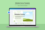 Calm Lifestyle Meditation Infographi, a Healthcare Illustration by trabaskriya (Thumbnail 3 of 5)