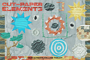 Cut‑Paper Elements: 700+ PNG Kit, an Object Graphic by Megan Aili Designs (Thumbnail 6 of 15)