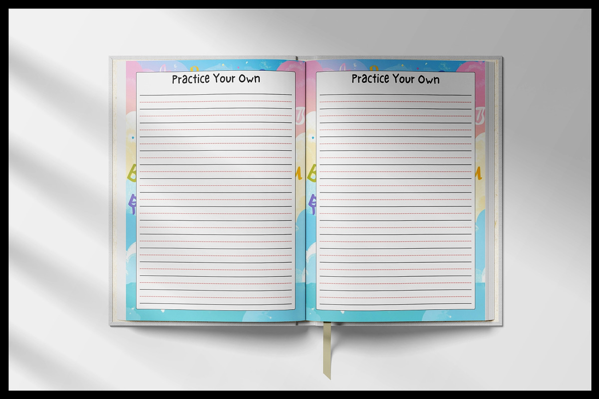 Cursive Handwriting for Kids, a Print Template by Designmela01 (Photo 3 of 7)