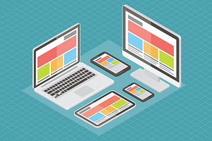 Isometric responsive computer design