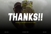 Sportgen - Gym Sport Display Font, a Sans Serif Font by QR Design Studio (Thumbnail 6 of 6)