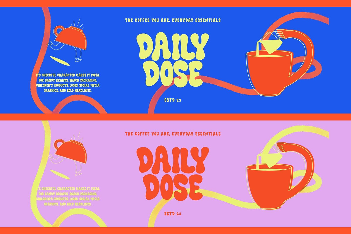 Chunky Joy, a Handwritten Font by maghrib (Photo 7 of 10)