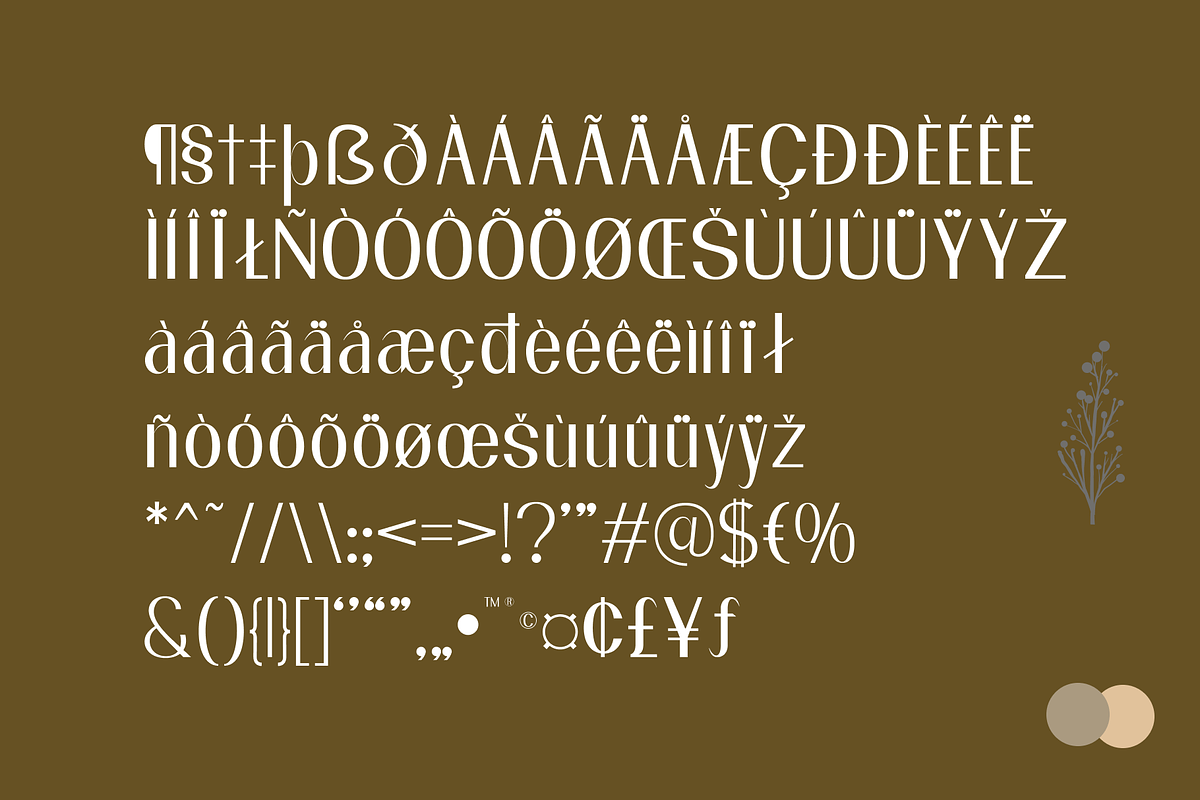 Anssel-Display font, a Sans Serif Font by maybefont (Photo 3 of 8)