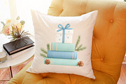 Cozy Blue Winter Watercolor Clipart, an Illustration by Sublimation Artist (Thumbnail 6 of 6)