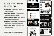 Minimal Wix Studio Landing Page, a Wix Template by AdvertFox (Thumbnail 3 of 9)