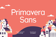 Primavera Sans Serif Font, a Sans Serif Font by UICreative (Thumbnail 1 of 13)