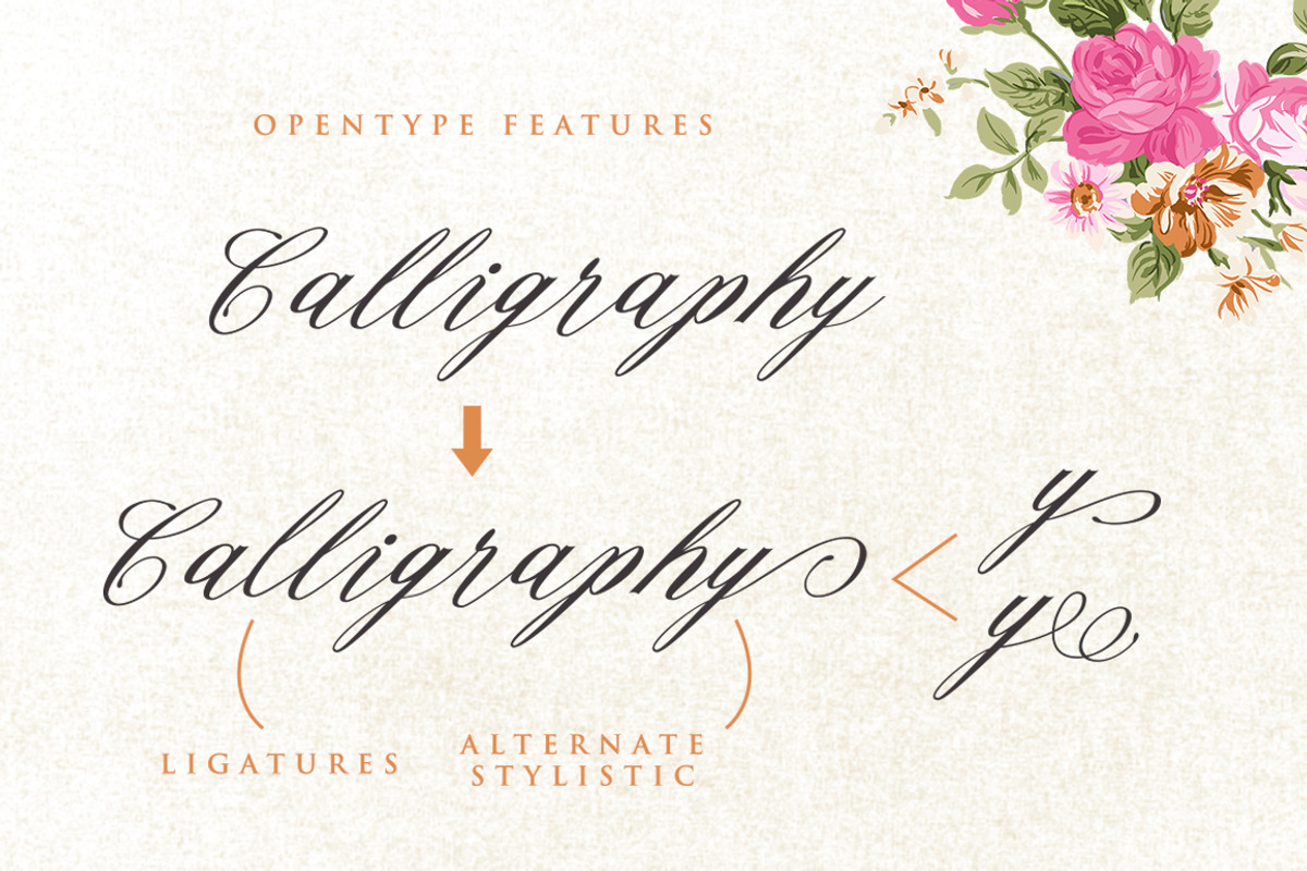Cellicia Script preview 4