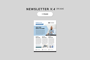 Newsletter Bundle MS Word & Indd