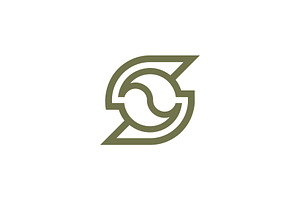 letter S yin yang logo, a Branding & Logo Template by Rasagama Studio