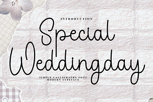 Special Weddingday