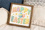 Faux Yarn Happy Easter Retro Sublima, an Illustration by Libby Wishes (Thumbnail 3 of 6)