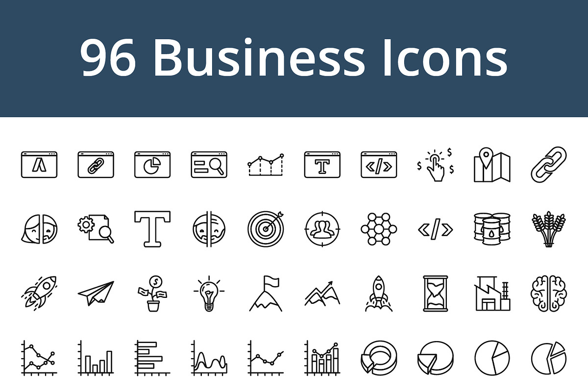 560 Line Icons, an Outline Icon by Maxim Cherednichenko (Photo 3 of 7)