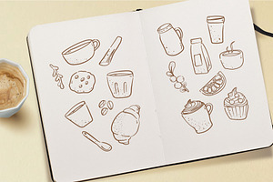 Cafe Coffee Vector Illustrations