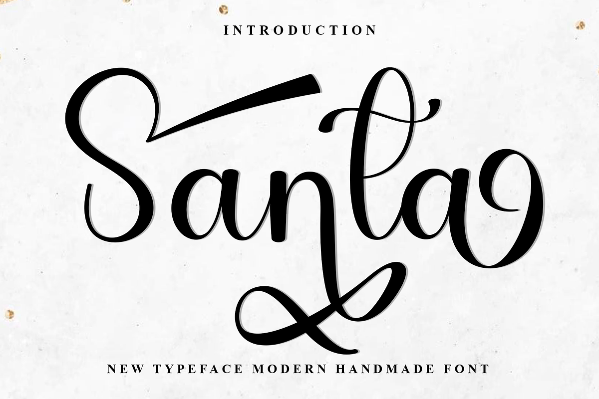 Santa, a Handwritten Font by FreshTypeINK (Photo 1 of 8)