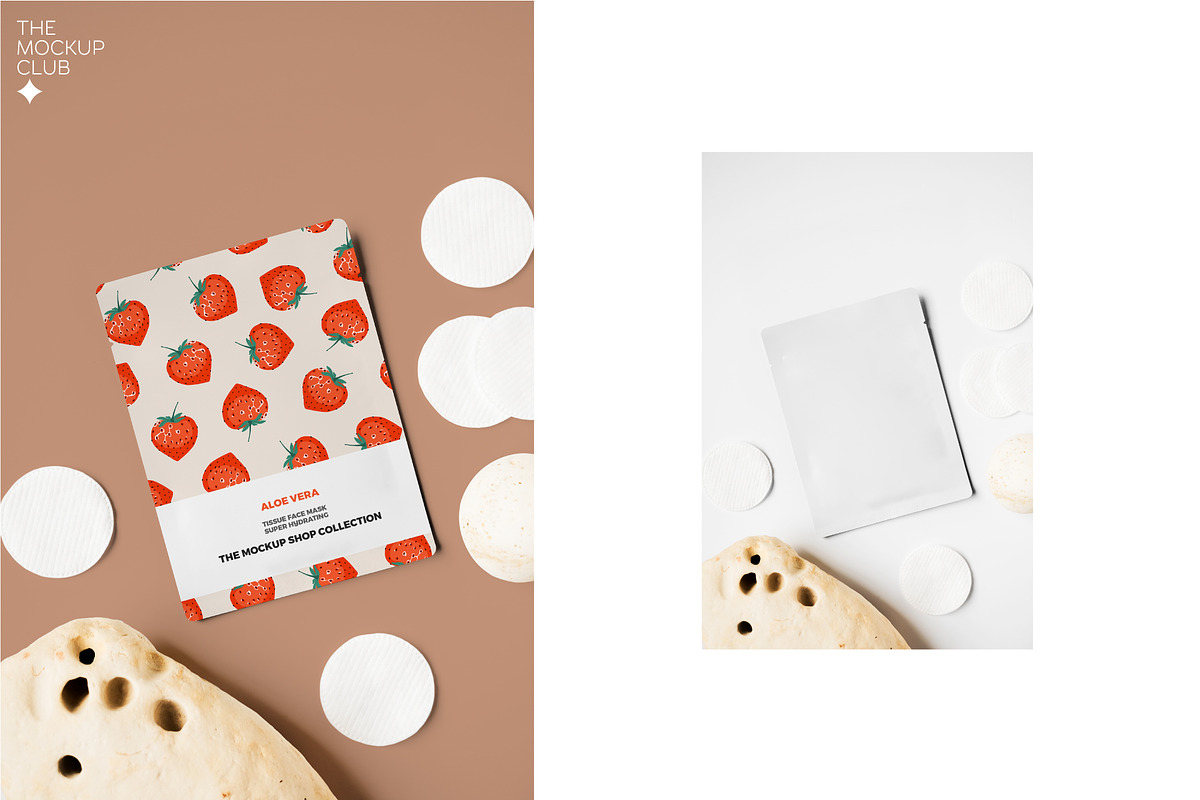 BEAUTY MASK POUCH BAG MOCKUP SET, a Packaging Mockup by MCKP*ME (Photo 10 of 11)