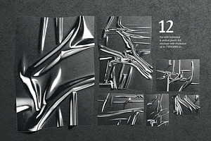 Plastic Foil Overlay Mockups