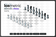 Icometric - Chess Icons, a Duotone Icon by oelhoem (Thumbnail 1 of 3)