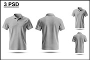 Polo Shirt Mockup, a Shirt Mockup by mockupbuys (Thumbnail 2 of 8)