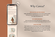 Lumina Website Template for Canva, a Landing Page Template by Unalome Design Studio (Thumbnail 4 of 5)