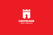 Lock Castle Logo Template, a Branding & Logo Template by Dqa (Thumbnail 2 of 2)