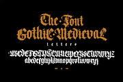 Gothic vector letters - 023, an Object Graphic by GeekClick (Thumbnail 4 of 12)