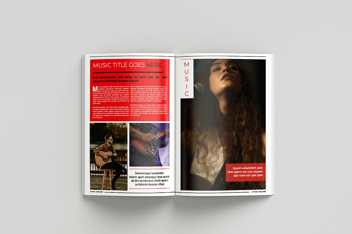 Multipurpose Magazine Template, a Magazine Template by Template Shop (Photo 16 of 23)