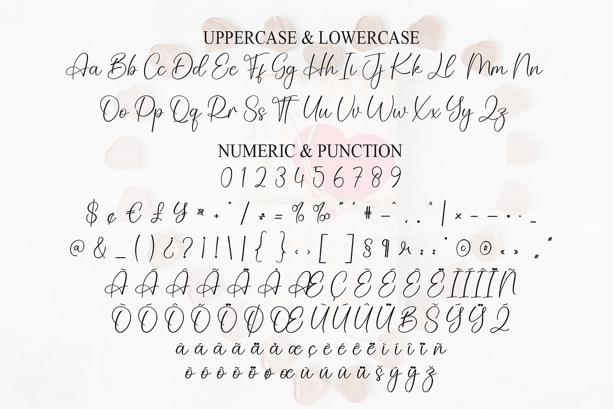 Chocolate Valentine | Script Font, a Handwritten Font by Scratchones (Photo 7 of 8)