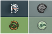 Peeled Sticker Mockup Vol 2, a Product Mockup by Graphicboom (Thumbnail 2 of 7)