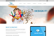 Creative-Responsive Joomla Template, a Websites & App Template by JoomlaUX (Thumbnail 1 of 3)