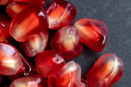 delicious and healthy pomegranate fruits, a Photo by MyPhotos