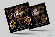 New Year Party Flyer Template, a Flyer Template by Satgur Graphic Design (Thumbnail 4 of 4)