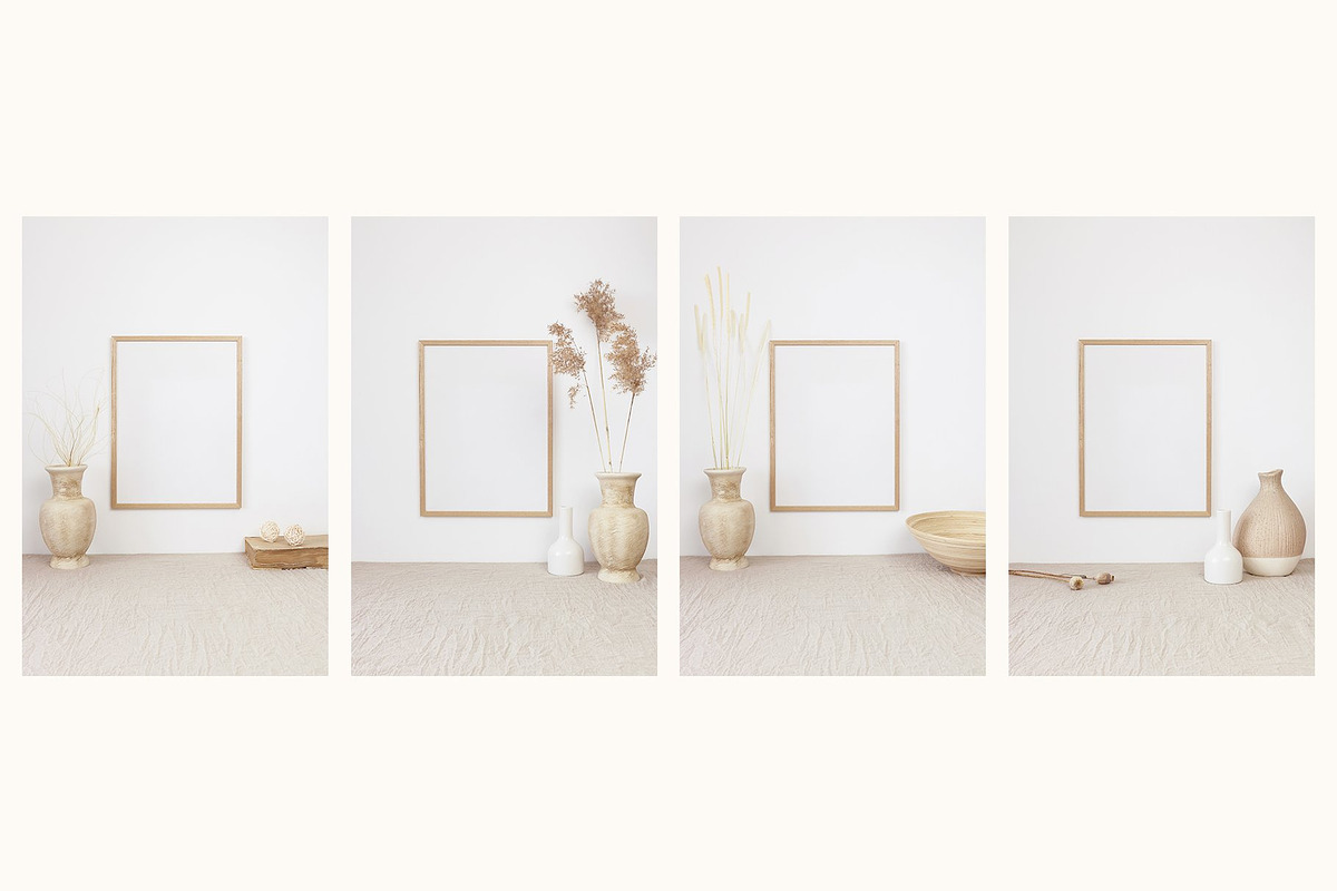 Photo Frame Mockup Bundle 26 Element, a Print Template by PawMockups (Photo 3 of 13)