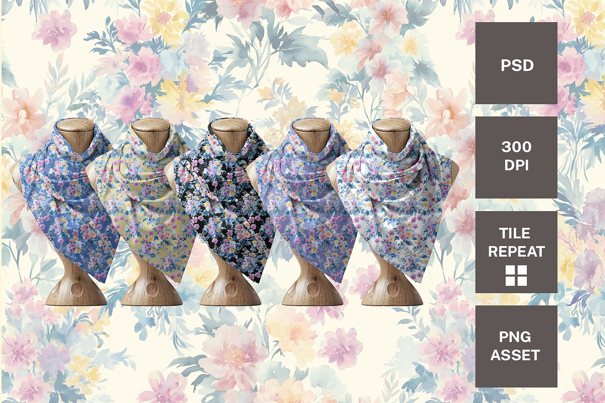 SPRING BLOOM, a Pattern Graphic by rumacorakstudio (Photo 6 of 6)