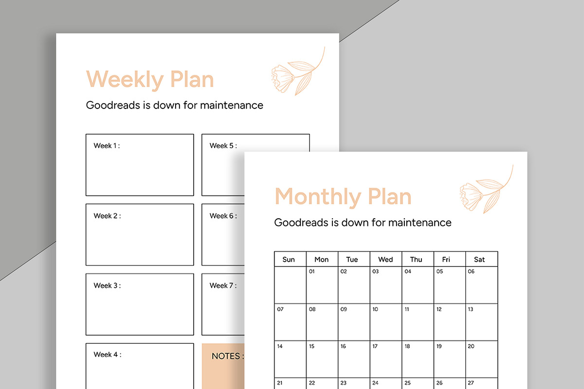 Daily Planner Layout, a Stationery Template by ContestDesign (Photo 2 of 5)