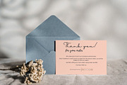 Simple thank you card template canva, a Card Template by DesignArts (Thumbnail 4 of 4)