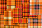 Orange Plaid Halloween Paper 12x12, a Texture Illustration by Area (Thumbnail 12 of 17)