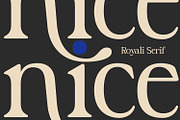Royali Serif, a Serif Font by Khoir (Thumbnail 11 of 13)