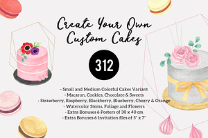 Create your own Custom Cakes