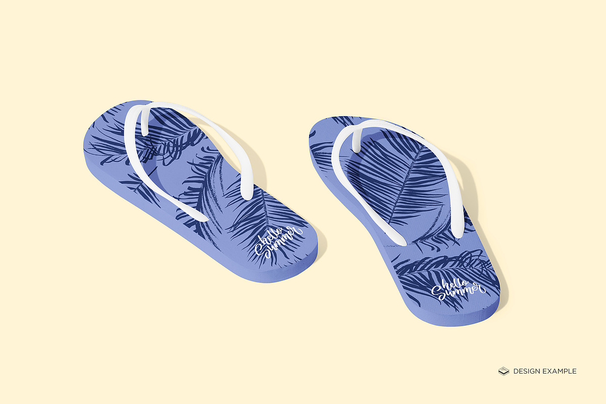 Flip Flops Mock-up, an Apparel Mockup by Branda Keeps (Photo 10 of 17)
