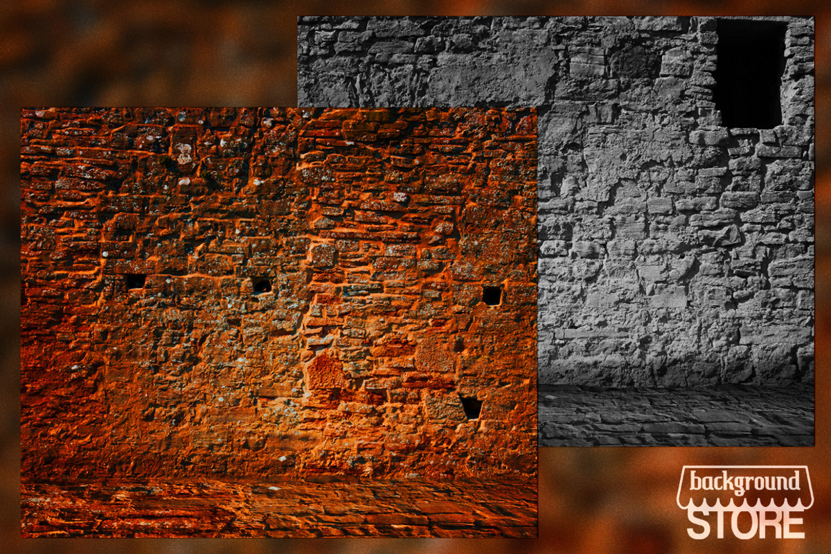 Medieval Stone Wall preview 2
