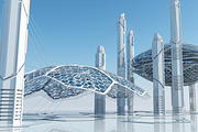 Futuristic Skyscraper HD 16, an Architecture 3D Model by Giimann (Thumbnail 9 of 16)