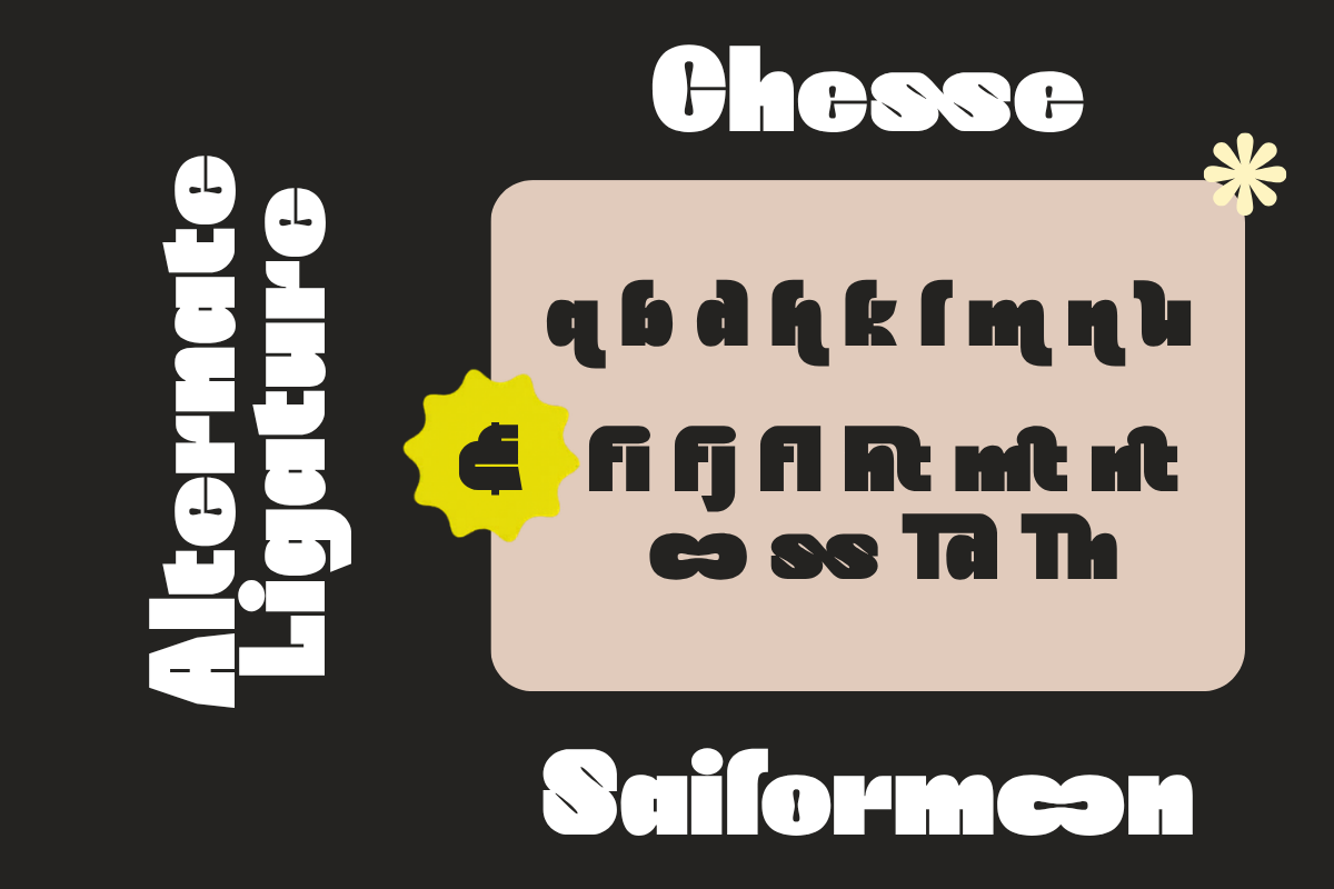 Girthy Display, a Sans Serif Font by Silverdav (Photo 6 of 8)