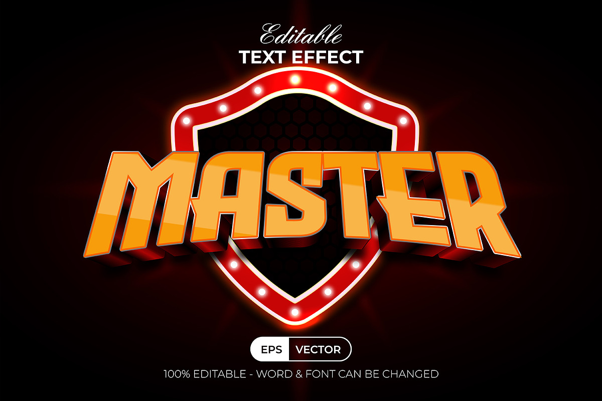3D Text Effect Modern Styles Bundle, a Layer Style Add-On by Mockmenot (Photo 4 of 7)