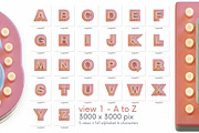 Theater Lights - 3D Lettering, a Graphic by MIIM (Thumbnail 6 of 8)