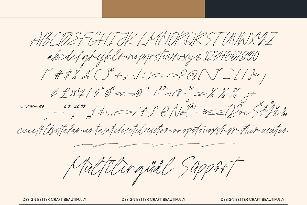 Nathing Still Stylish Calligraphy, a Script Font by Letterena Studios Script (Photo 10 of 10)