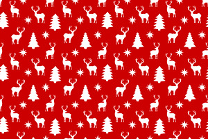 Christmas Pattern. Reindeer Pattern