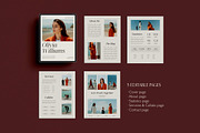 Influencer Media Kit Canva Template, a Print Template by Sierra Creative Studio (Thumbnail 4 of 7)