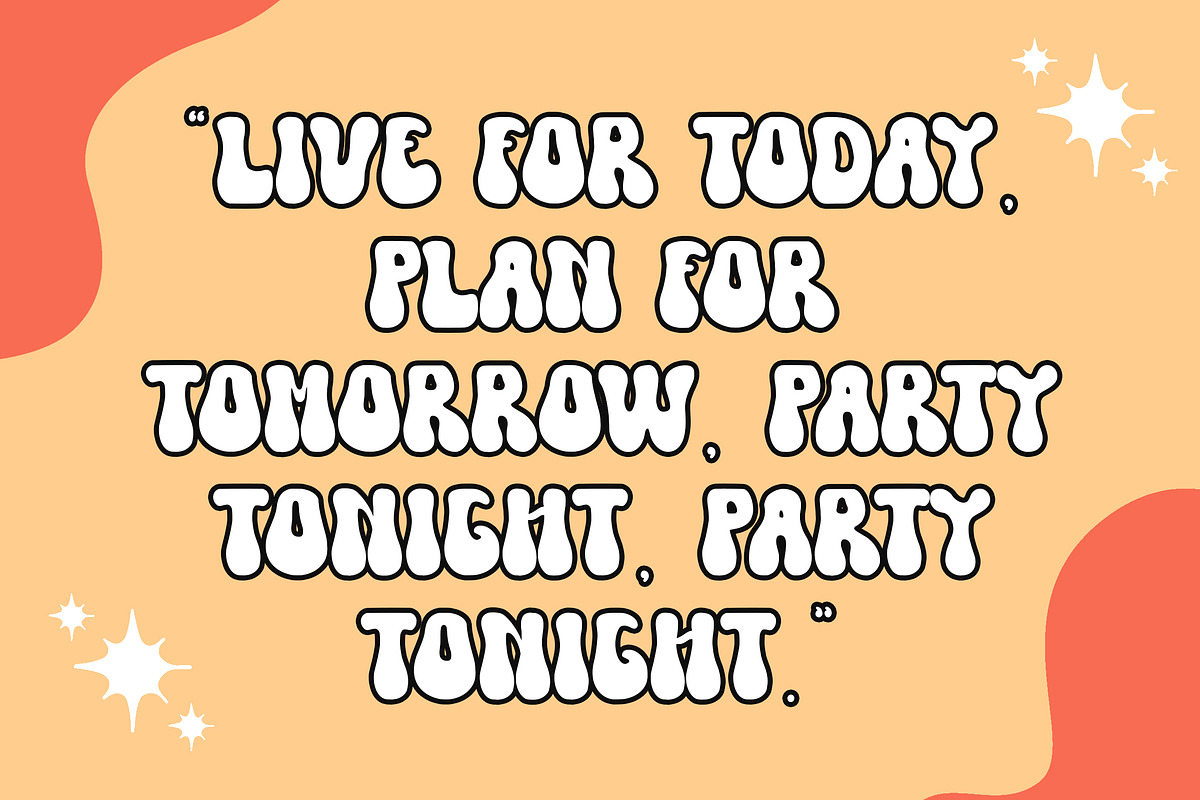 Light Party, a Serif Font by HATFSTUDIO (Photo 6 of 7)