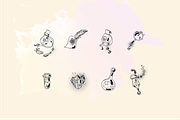 Star Alchemy set, an Object Graphic by Kotozoid (Thumbnail 2 of 3)