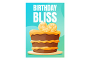 3 Vector Birthday Cards, an Object Graphic by EeKayStore (Thumbnail 3 of 4)